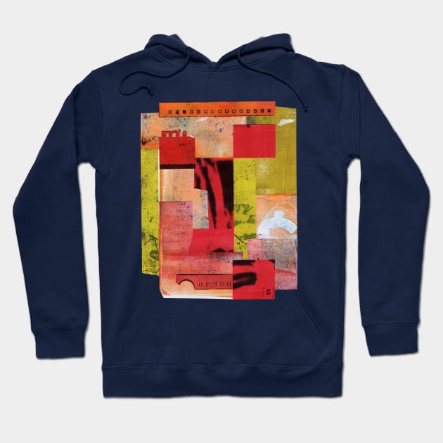 abstract face 14123 Hoodie by samserif